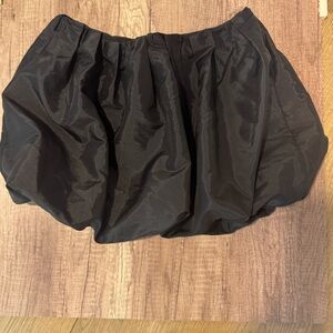 12th Tribe Black A-Line Skirt